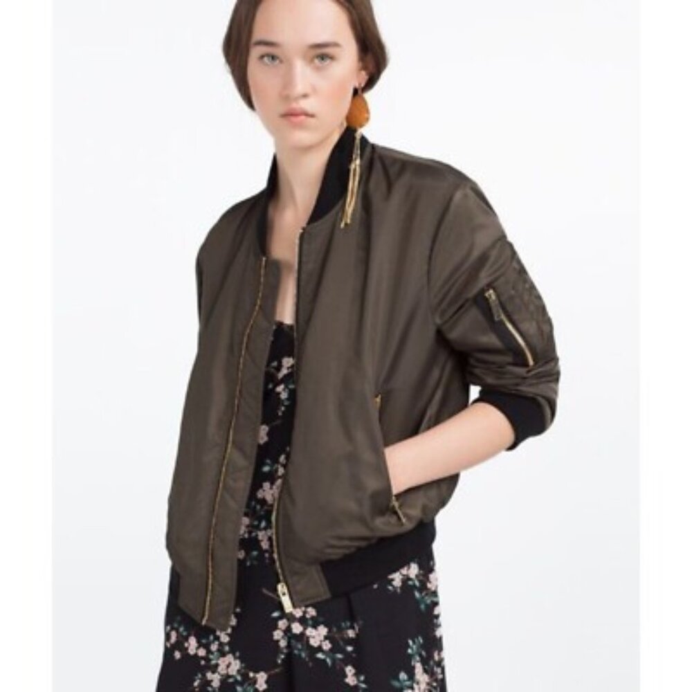 Zara Bomber Jacket - image 1